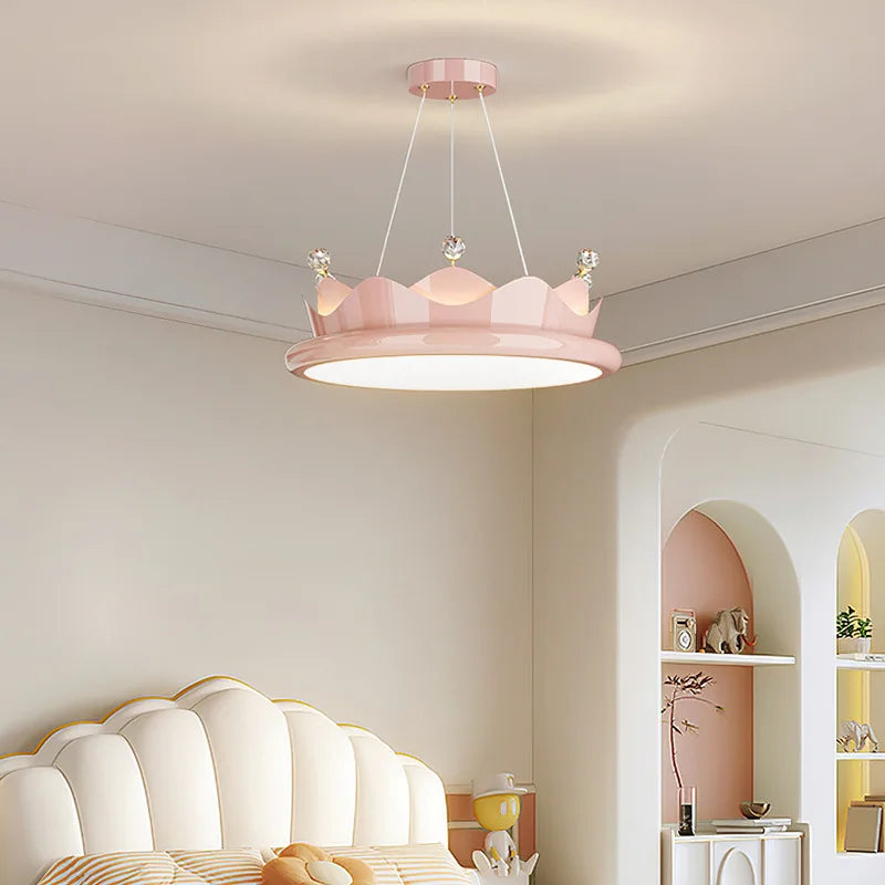 Luminaire Enfant Princesse rose