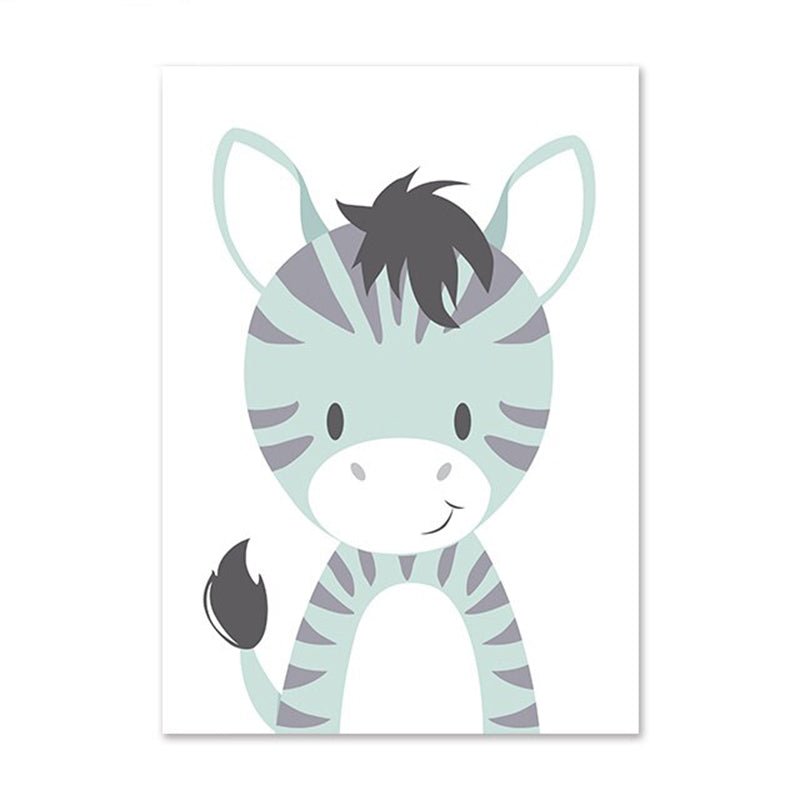 Affiche animaux bébé - 21x30cm