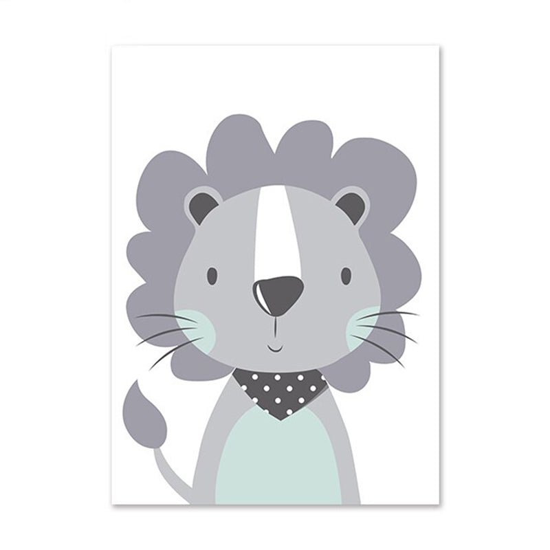 Affiche animaux bébé - 21x30cm