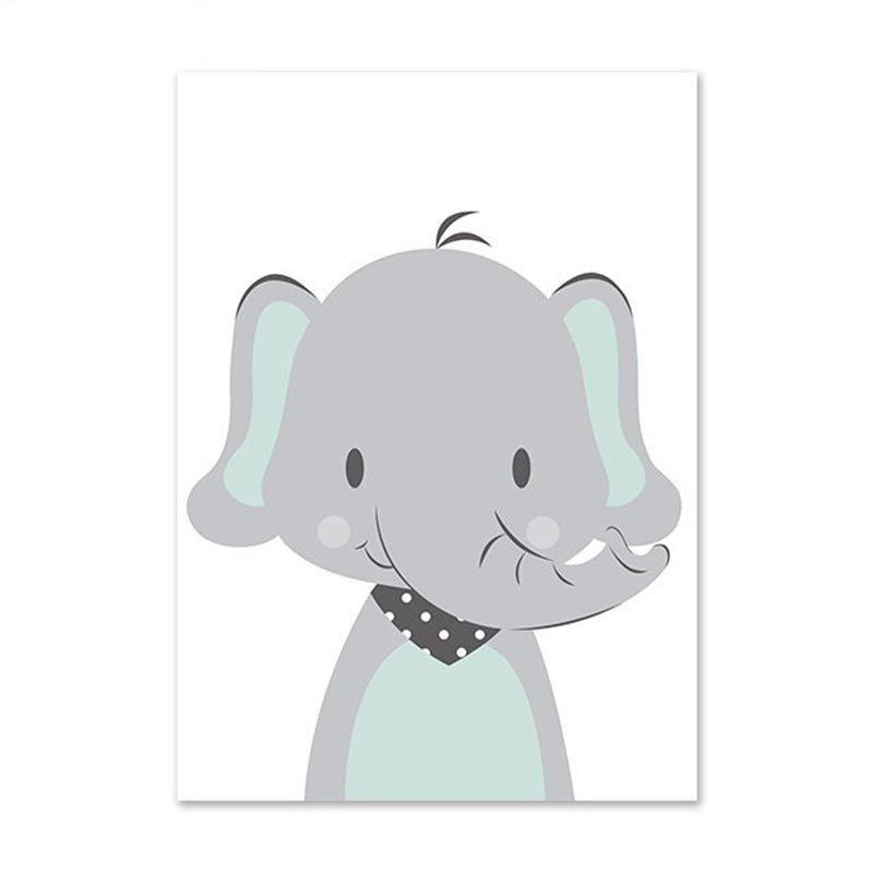 Affiche animaux bébé - 21x30cm