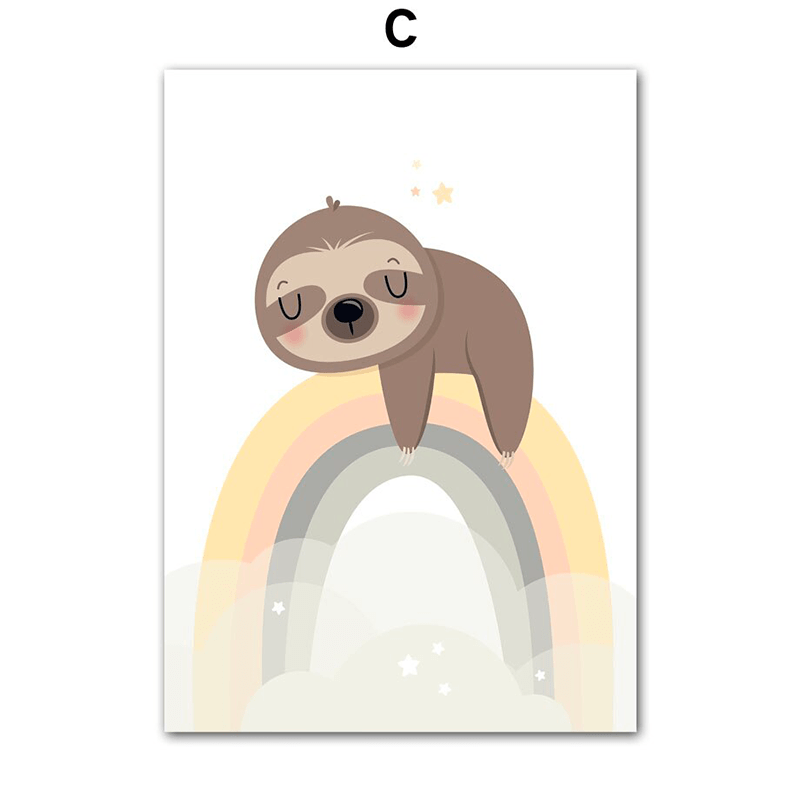 Affiche chambre enfant - C