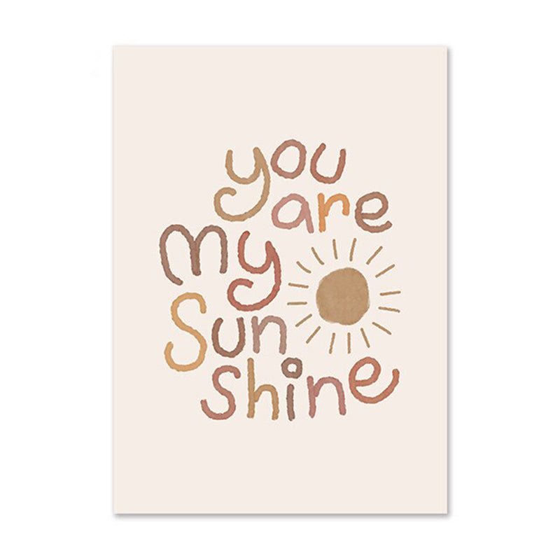 Affiche chambre fille - 15x20cm