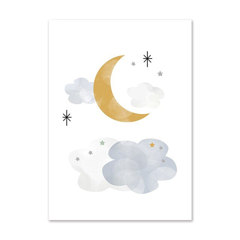 Affiche enfant Espace - 15x20cm