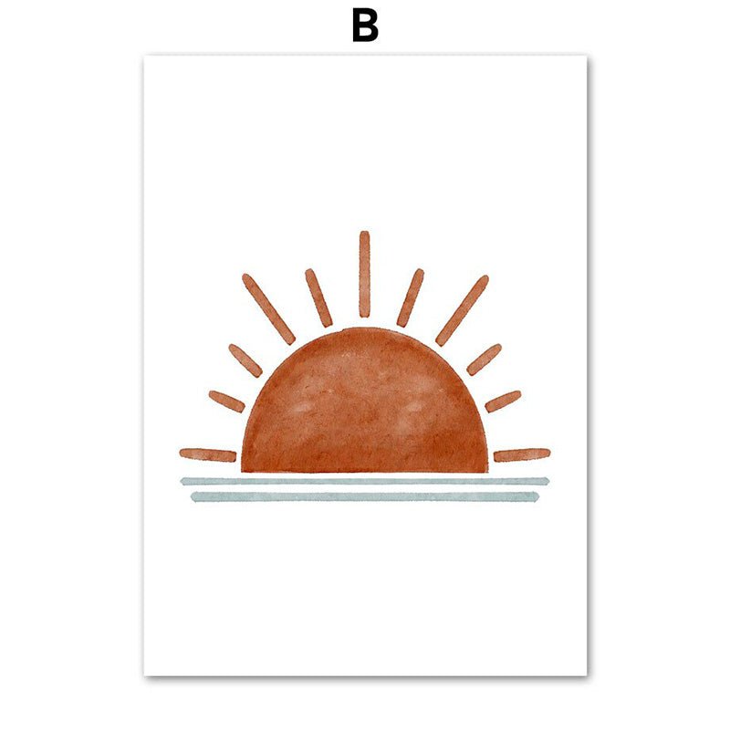 Affiche enfant jungle - B