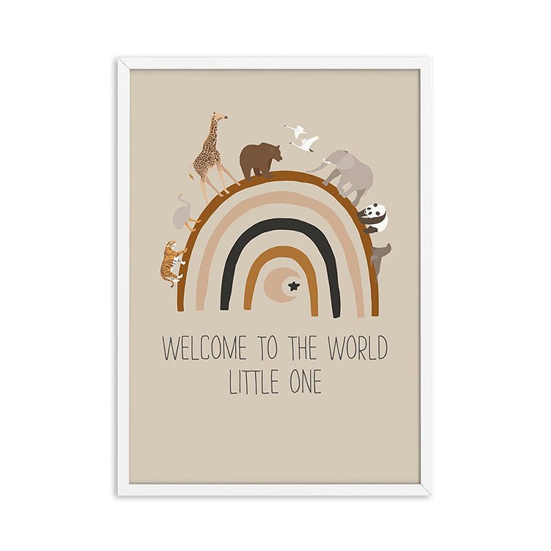 Affiche enfant mixte - 21x30cm