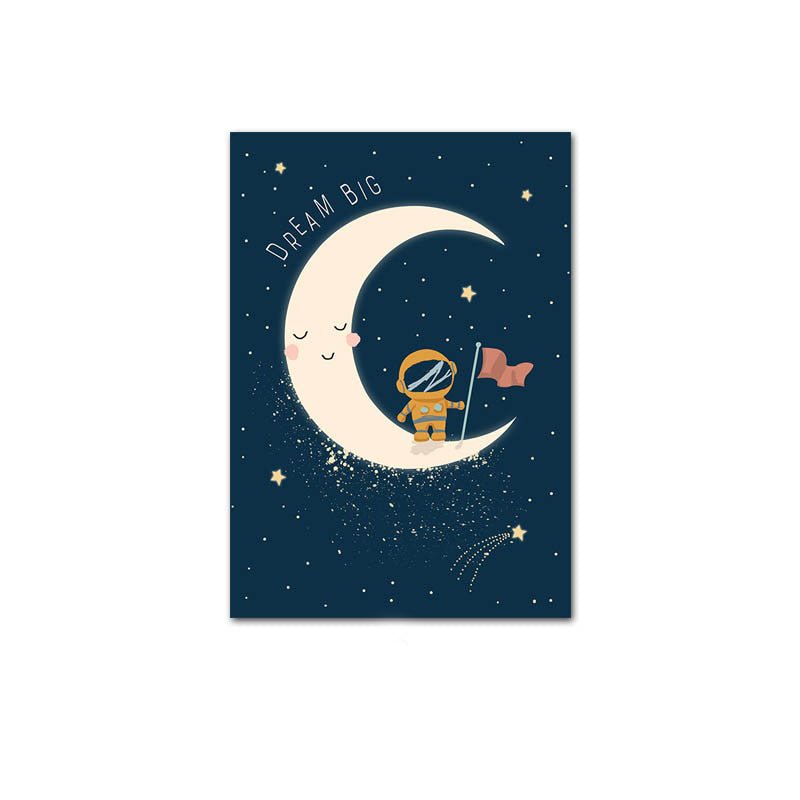 Affiche Espace garçon - 21x30cm