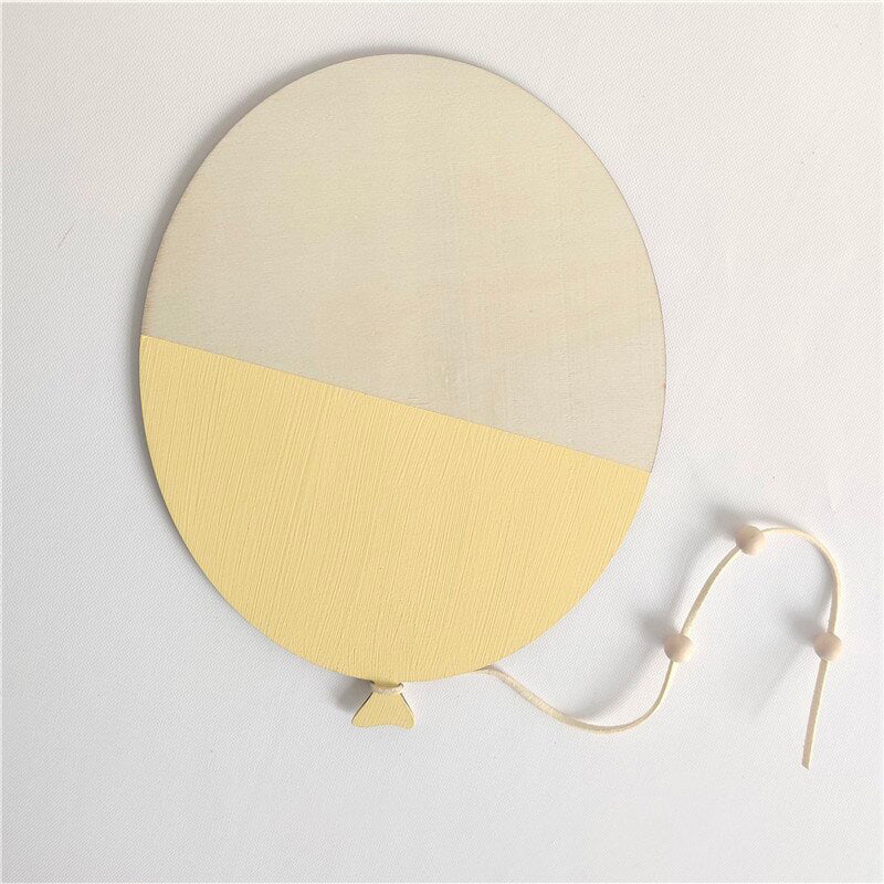 Ballon à suspendre - Jaune