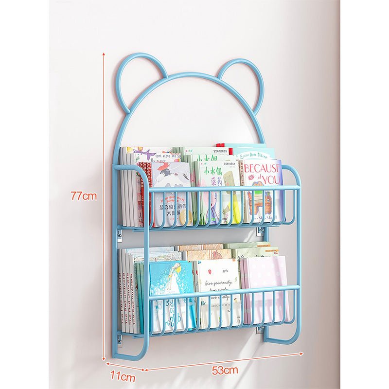 Bibliotèque enfant - Bleu moyen