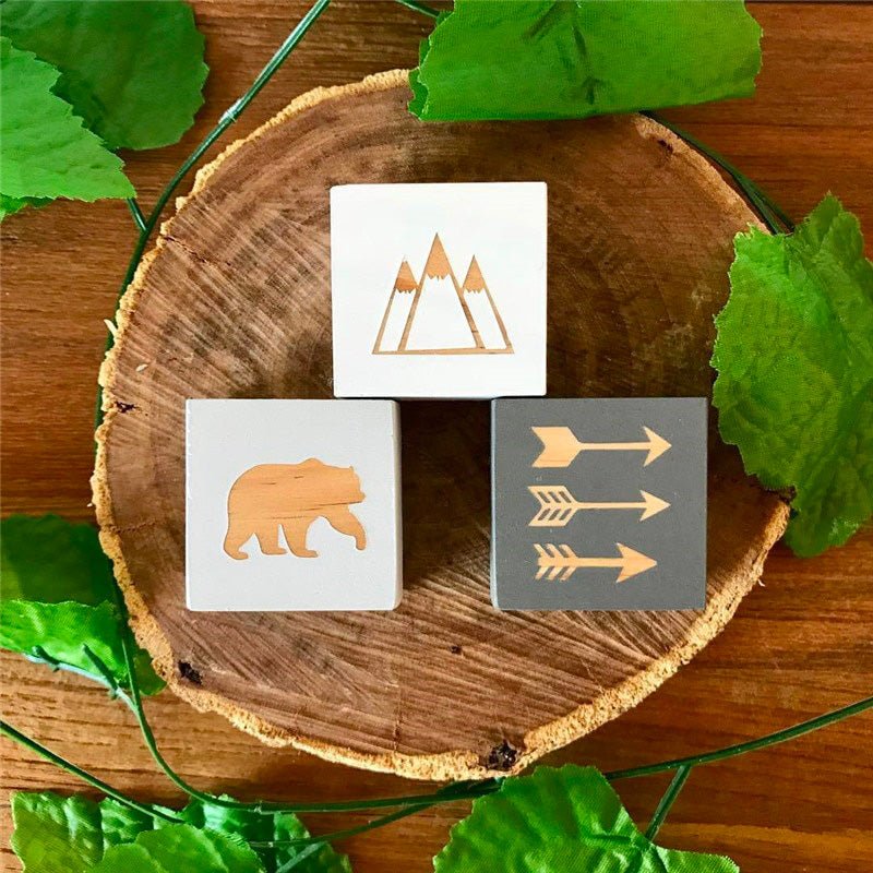 Cubes chambre enfant - Ours polaire