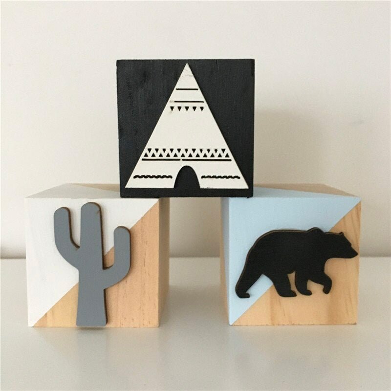 Cubes chambre enfant - Cactus
