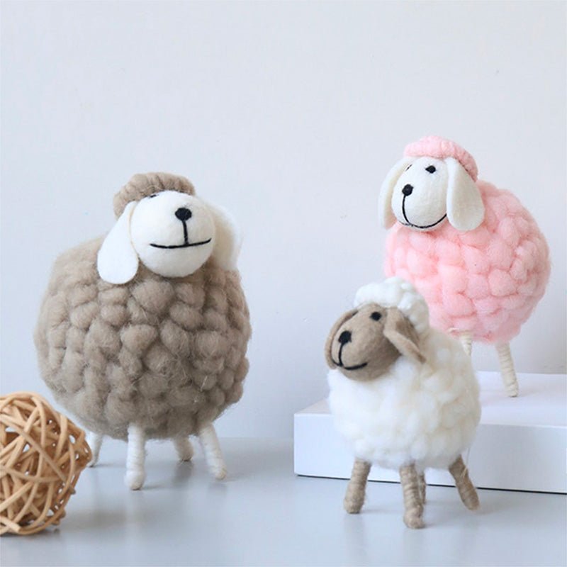 Déco bébé mouton - S Blanc