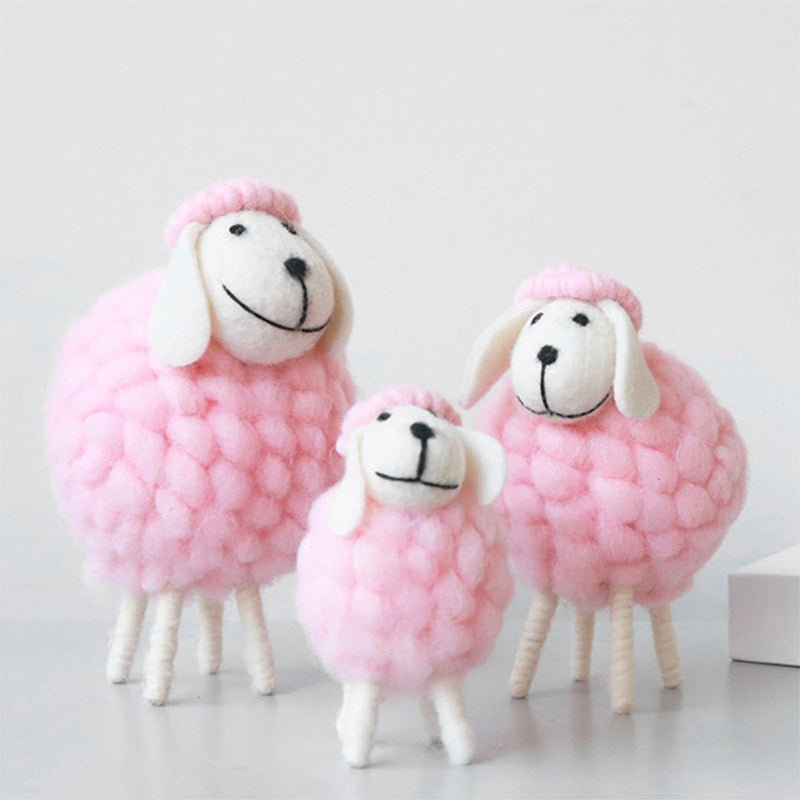 Déco bébé mouton - S Rose