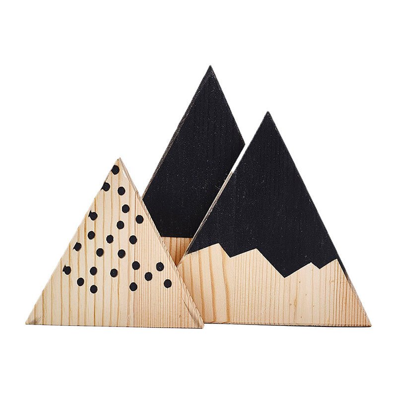 Déco montagnes enfant - Noir