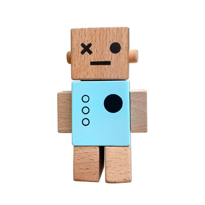 Déco robot enfant - Bleu