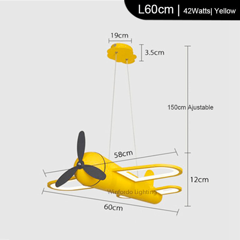 Luminaire Avion Enfant