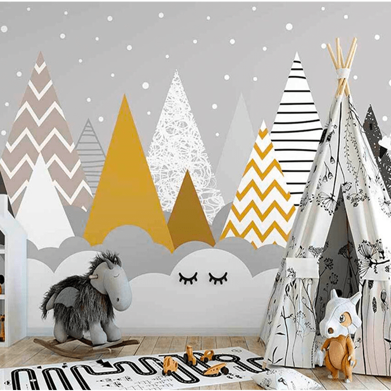 Papier Peint Montagnes Enfant
