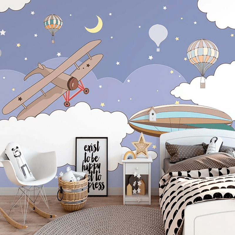 Papier Peint Avion Enfant