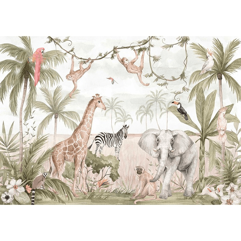 Papier Peint Jungle Enfant