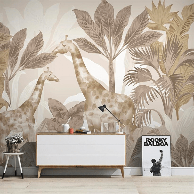 Papier Peint Chambre Enfant Thème Jungle