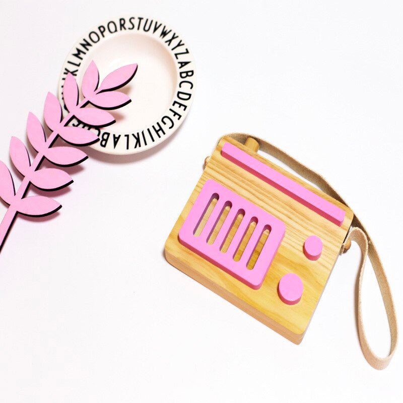 Poste radio bébé - Rose