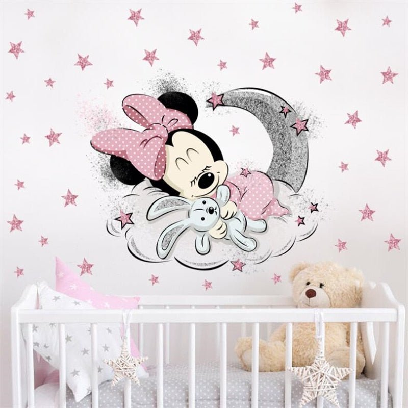 Stickers chambre bébé fille -