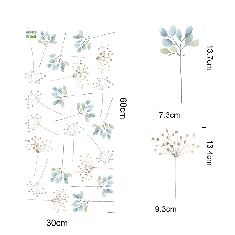 Stickers chambre enfant fleurs -