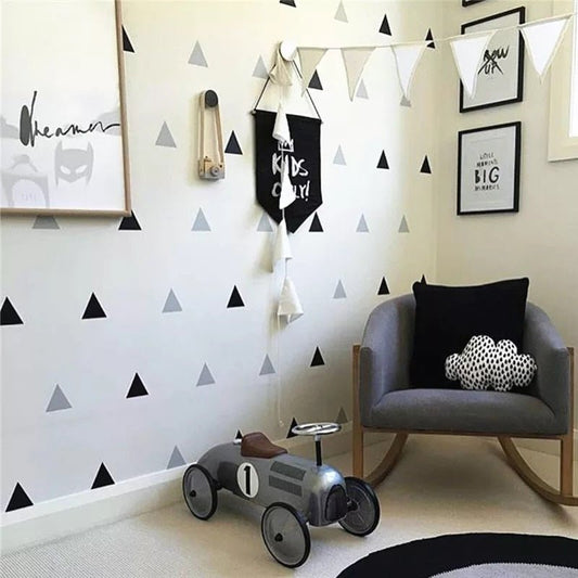 Stickers triangle enfant - Black
