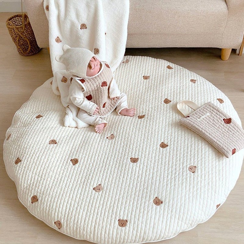 Tapis enfant blanc - 1