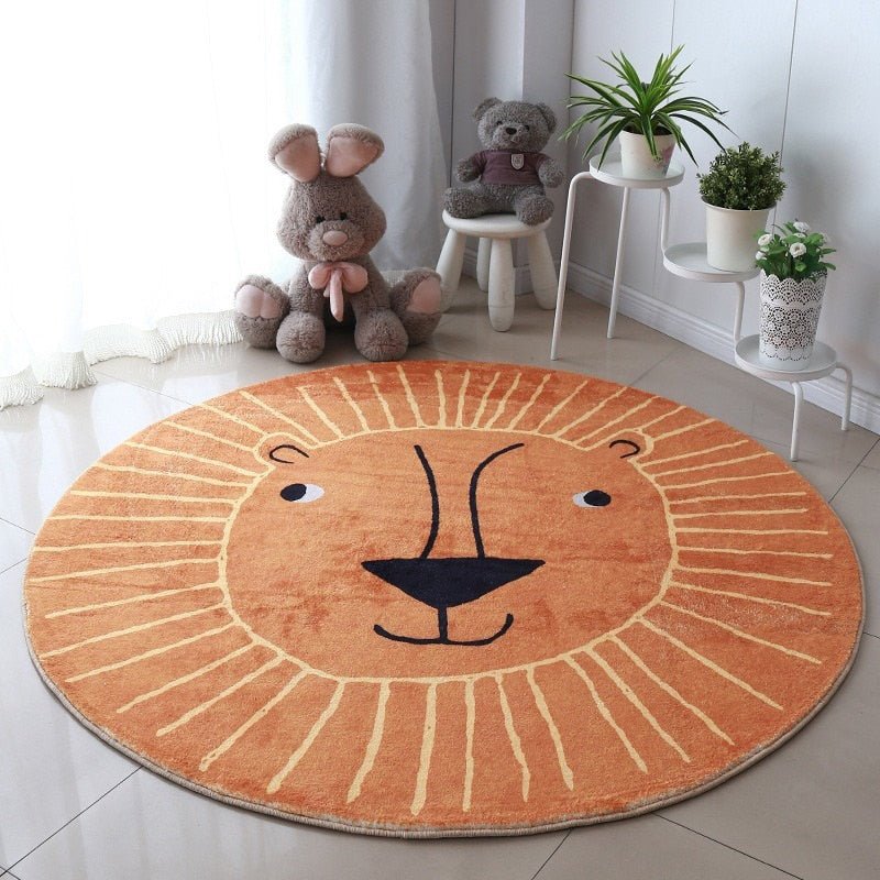 Tapis enfant lion - 80cm