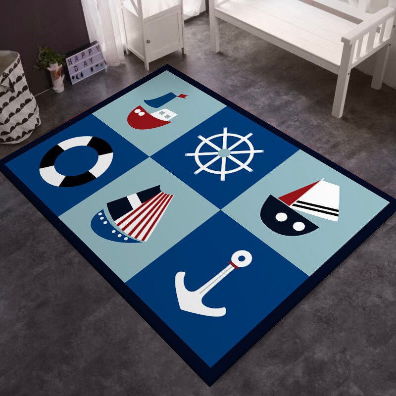 Tapis enfant marin - 80x120