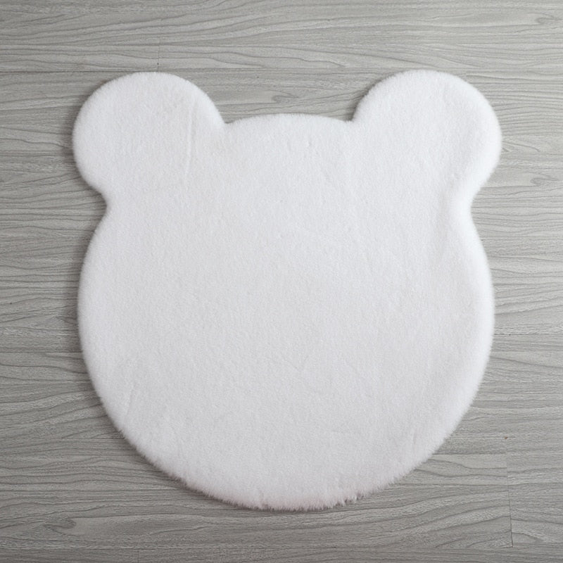 Tapis enfant nounours - Blanc