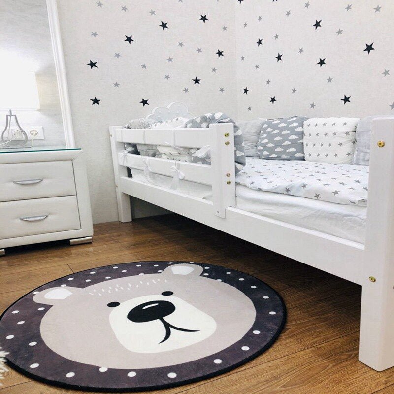 Tapis enfant rond - 100 cm