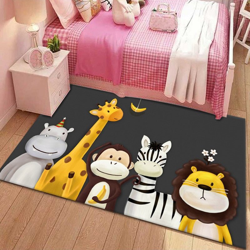 Tapis jungle enfant - 100x150cm