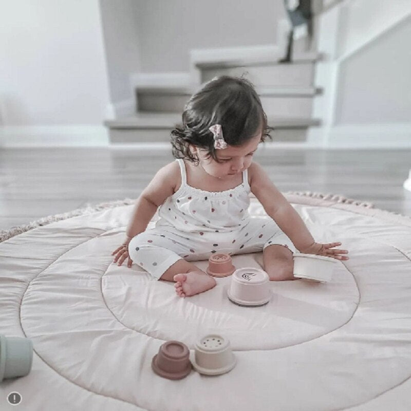 Tapis rond enfant -