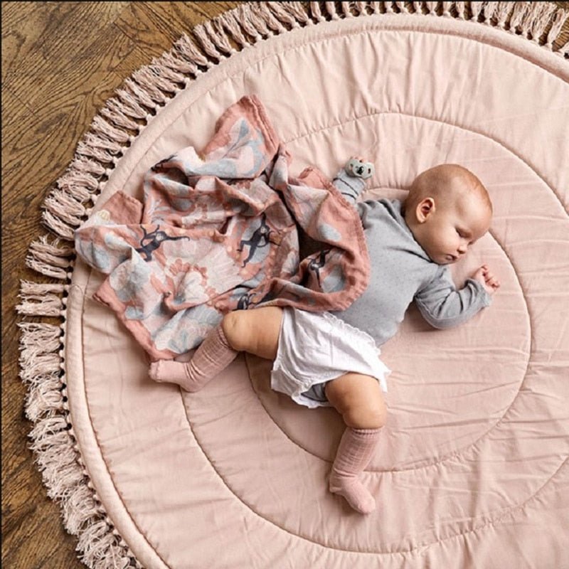 Tapis rond enfant -