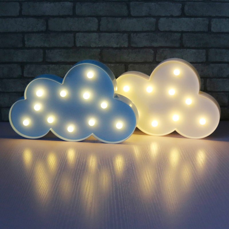 Veilleuse bébé nuage - Bleu