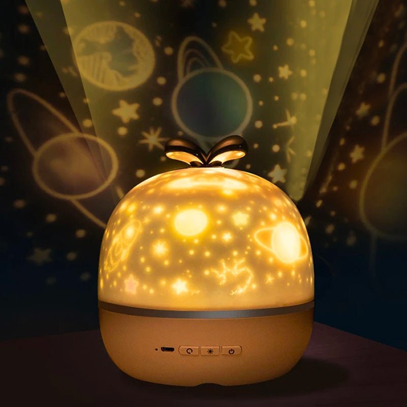 Veilleuse bébé projection plafond -