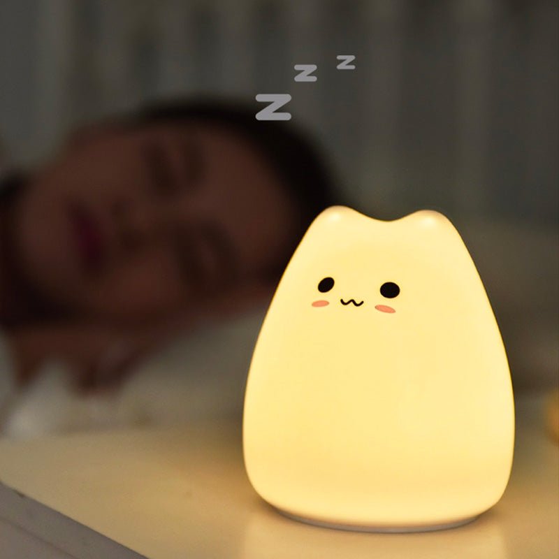Veilleuse chat bébé -
