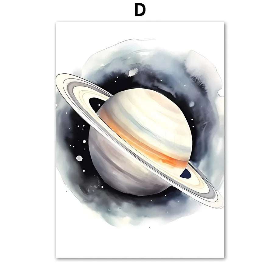 Affiches Enfant Astronautes