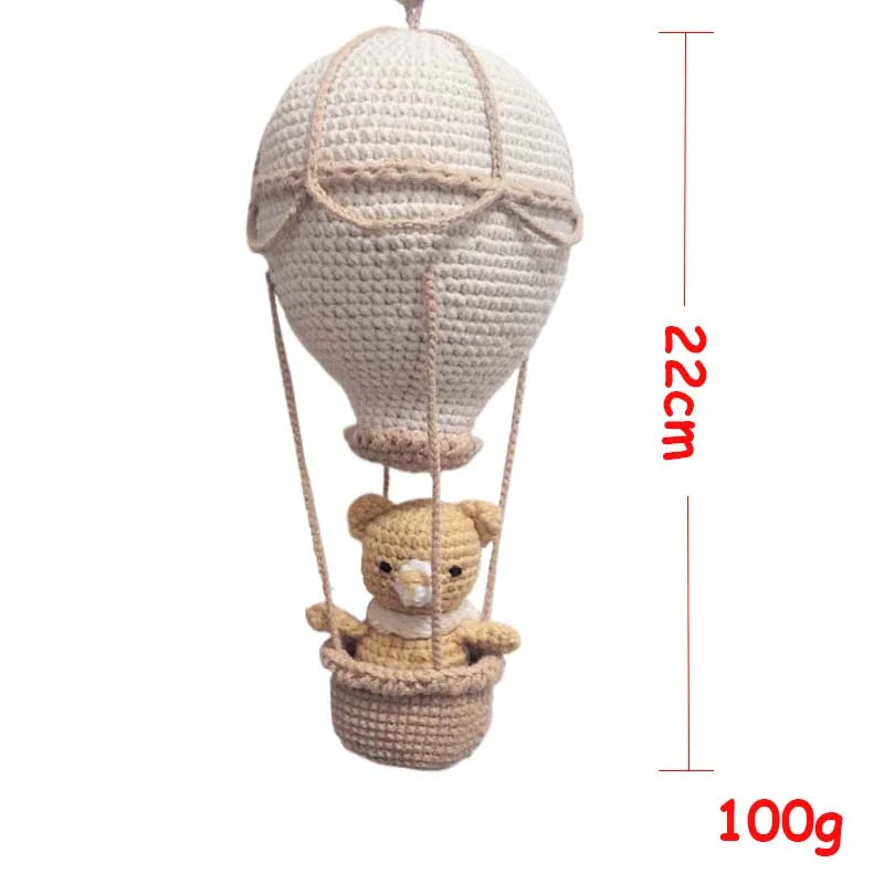 Montgolfière déco murale enfant