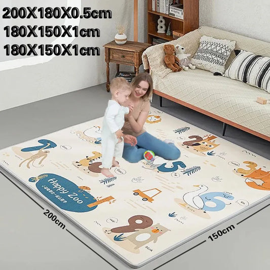 1Cm Thickness EPE Baby Play Mat for Children Rug Playmat Developing Mat Baby Room Crawling Pad Folding Mat Baby Carpet Mat Rug