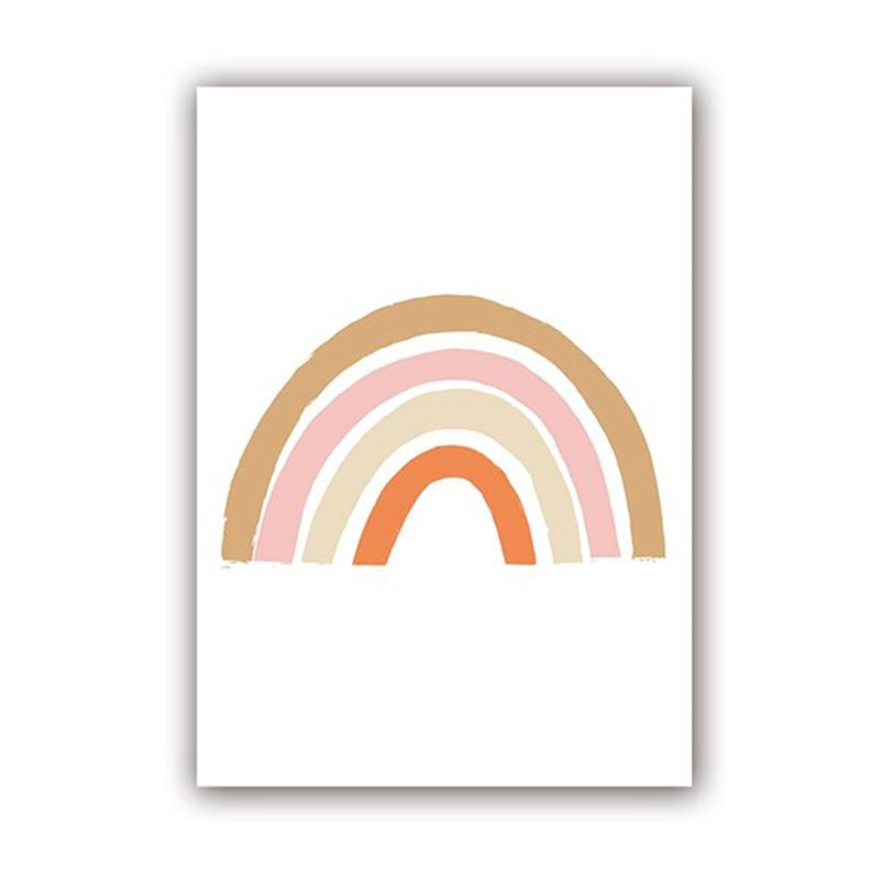 Affiche arc-en-ciel enfant - 21x30 cm