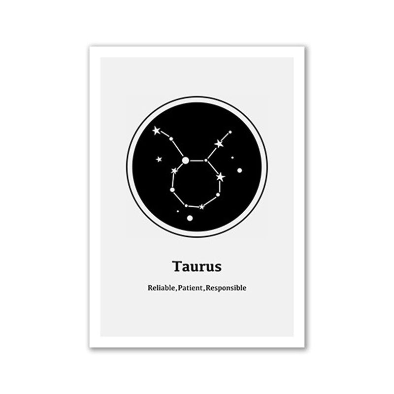Affiche astrologie enfant - Taureau
