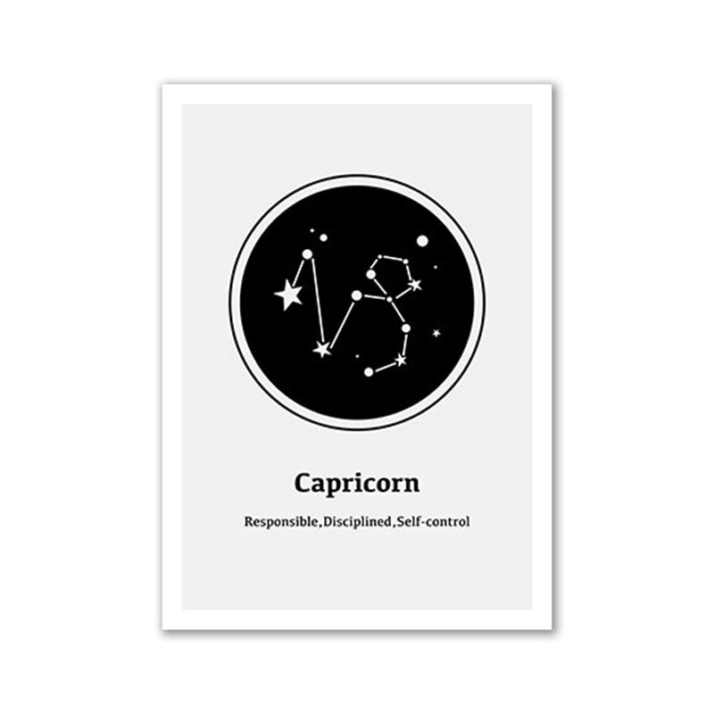 Affiche astrologie enfant - Capricorne