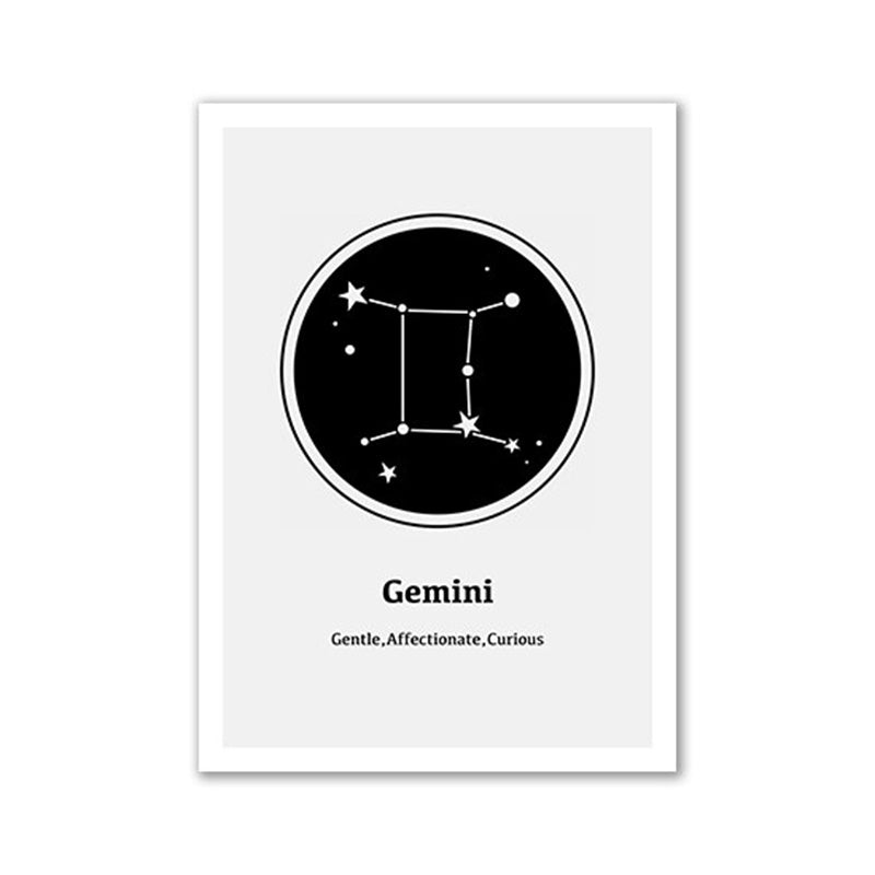 Affiche astrologie enfant - Gémeaux