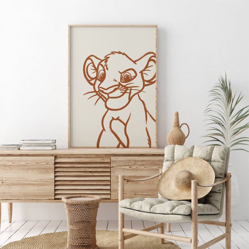 Affiche Disney enfant - 20x30cm