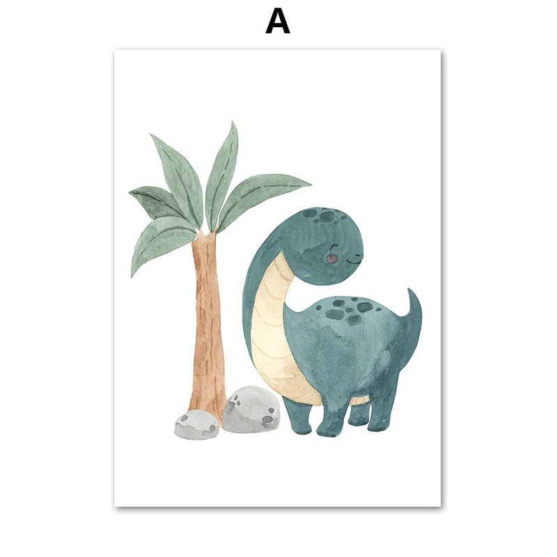 Affiche enfant dinosaures – Déco Chambre Bébé