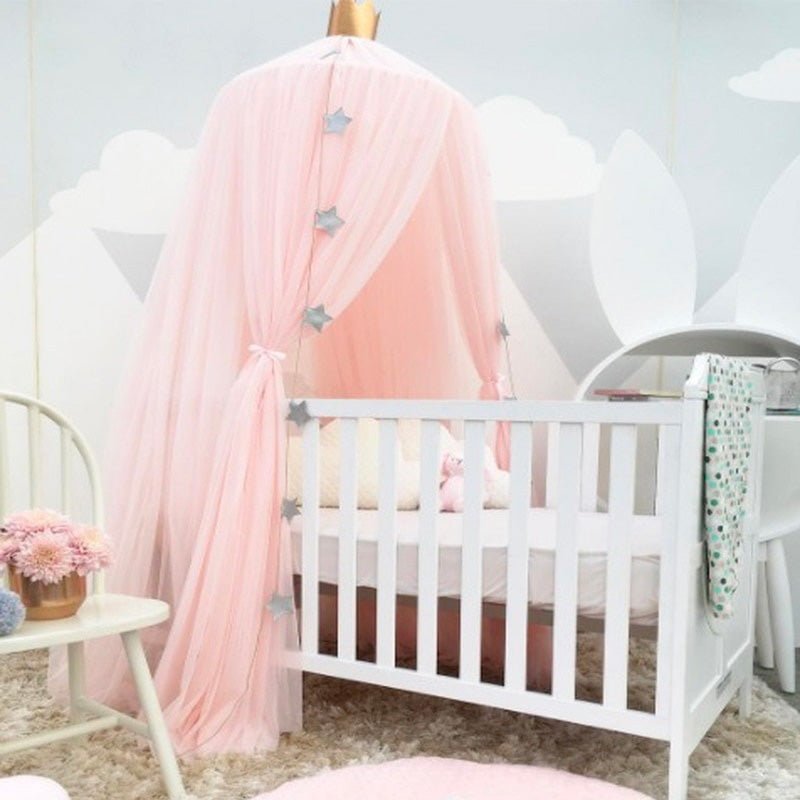 Ciel de lit bébé fille – Déco Chambre Bébé