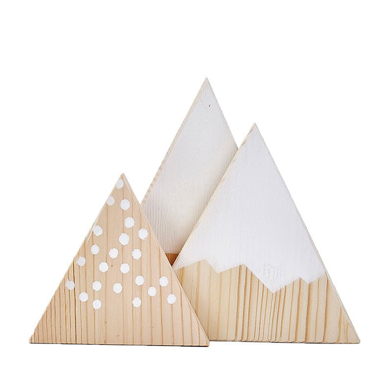 Déco montagnes enfant - Blanc